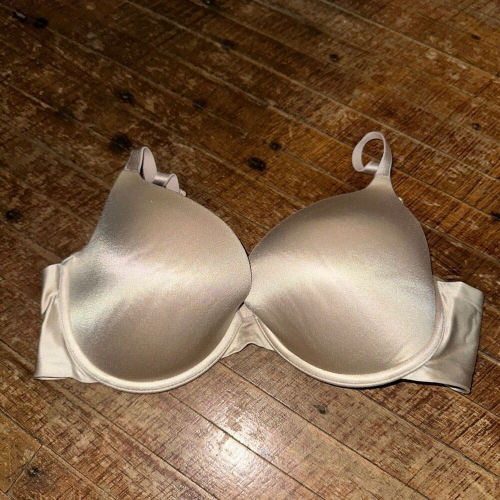 Soma Satiny Enhancing Shape Push-Up 36c Nude Bra - image 1